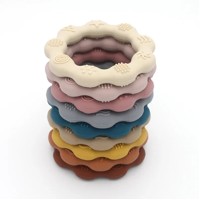 Silicone Baby Teether Soothing Chew Toy