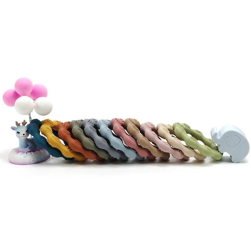 Silicone Baby Teether Soothing Chew Toy